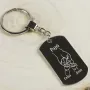 Regalos personalizados: Llaveros personalizados: Llavero personalizado 'Un gran equipo'