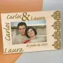 Regalos personalizados: Dise&ntilde;o y decoraci&oacute;n: Marco de fotos grabado para pareja