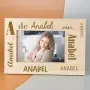 Regalos personalizados: Dise&ntilde;o y decoraci&oacute;n: Marco de fotos personalizado con nombre