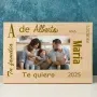 Marco de fotos personalizado con nombre