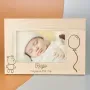 Regalos personalizados: Dise&ntilde;o y decoraci&oacute;n: Marco de madera personalizado para nacimiento