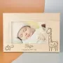 Regalos personalizados: Dise&ntilde;o y decoraci&oacute;n: Marco de madera personalizado para nacimiento