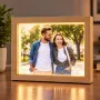 Regalos personalizados: L&aacute;mparas personalizadas: Marco luminoso personalizado con Foto