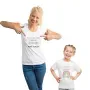 Regalos personalizados: Regalos con nombre: Pack camisetas mam&aacute; e hij@ personalizado Arcoiris