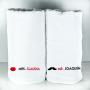 Regalos personalizados: Regalos bordados: Pack de toallas bordadas para parejas