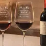 Regalos personalizados: Cristaler&iacute;a personalizada: Pack dos copas de vino personalizadas