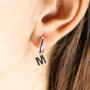 Regalos personalizados: Joyas personalizadas: Pendientes personalizados con la inicial