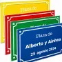Regalos personalizados: Dise&ntilde;o y decoraci&oacute;n: Placa de calle personalizada