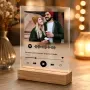 Regalos personalizados: Regalos con fotos: Placa de metacrilato personalizada con c&oacute;digo Spotify