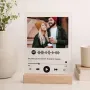 Placa de metacrilato personalizada con código Spotify