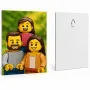 Regalos personalizados: Regalos con fotos: Placa de PVC personalizada con retrato estilo Bloques de Construcci&oacute;n