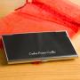 Regalos personalizados: Regalos con nombre: Porta tarjetas de visita grabado