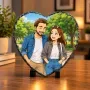 Regalos personalizados: Dise&ntilde;o y decoraci&oacute;n: Portafotos de pizarra personalizado con retrato