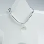Regalos personalizados: Joyas personalizadas: Pulsera bolitas plata personalizada