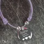 Regalos personalizados: Joyas personalizadas: Pulsera de plata con dedicatoria grabada