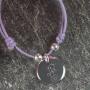 Regalos personalizados: Joyas personalizadas: Pulsera de plata con el dibujo de tu hijo grabado