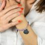 Regalos personalizados: Joyas personalizadas: Pulsera de plata grabada la mam&aacute; m&aacute;s bonita