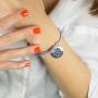 Regalos personalizados: Joyas personalizadas: Pulsera de plata grabada la novia m&aacute;s bonita