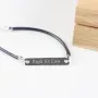 Regalos personalizados: Joyas personalizadas: Pulsera de plata personalizada con nombre