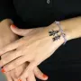 Regalos personalizados: Joyas personalizadas: Pulsera de plata querub&iacute;n personalizada