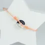 Regalos personalizados: Joyas personalizadas: Pulsera ficha de plata personalizada