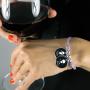 Regalos personalizados: Joyas personalizadas: Pulsera medallas de plata personalizadas