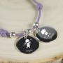 Pulsera medallas de plata personalizadas