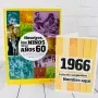 Regalos personalizados: Regalo 60 cumplea&ntilde;os: libro con tarjeta: Regalo 60 cumplea&ntilde;os: libro con tarjeta