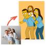 Regalos personalizados: Regalos con fotos: Foto Retrato personalizado a partir de tu foto (Elige tu estilo)