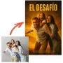 Regalos personalizados: Regalos con fotos: Retrato personalizado estilo Cartel de Pel&iacute;cula en PVC