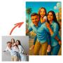 Regalos personalizados: Regalos con fotos: Foto Retrato personalizado a partir de tu foto (Elige tu estilo)