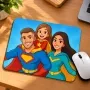 Regalos personalizados: Dise&ntilde;o y decoraci&oacute;n: Retrato personalizado a partir de tu foto en alfombrilla
