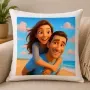 Regalos personalizados: Regalos con fotos: Retrato personalizado a partir de tu foto en Coj&iacute;n