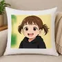 Regalos personalizados: Regalos con fotos: Retrato personalizado a partir de tu foto en Coj&iacute;n