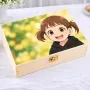 Regalos personalizados: Cubiertos personalizados: Retrato personalizado en caja personalizada