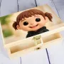 Regalos personalizados: Cubiertos personalizados: Retrato personalizado en caja personalizada