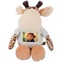 Regalos personalizados: Regalos con fotos: Retrato personalizado en peluche de 23 cm