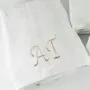 Regalos personalizados: Regalos bordados: Set de toallas con iniciales bordadas