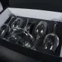 Regalos personalizados: Cristaler&iacute;a personalizada: Set decantador y copas con monograma grabado