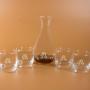 Regalos personalizados: Cristaler&iacute;a personalizada: Set decantador y vasos whisky con monograma