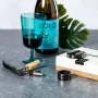 Regalos personalizados: Bebidas personalizadas: Set vinos negro brillo de dise&ntilde;o