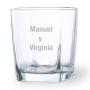 Regalos personalizados: Cristaler&iacute;a personalizada: Set whisky con texto grabado