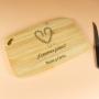 Regalos personalizados: Dise&ntilde;o y decoraci&oacute;n: Tabla de madera grabada con coraz&oacute;n