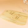 Regalos personalizados: Dise&ntilde;o y decoraci&oacute;n: Tabla de madera grabada con monograma