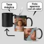 Regalos personalizados: Tazas personalizadas: Taza m&aacute;gica con foto
