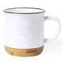 Regalos personalizados: Tazas personalizadas: Taza vintage de cer&aacute;mica y bamb&uacute;