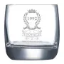 Regalos personalizados: Cristaler&iacute;a personalizada: Vaso de whisky grabado '30 Cumplea&ntilde;os'