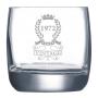 Regalos personalizados: Cristaler&iacute;a personalizada: Vaso de whisky grabado '50 Cumplea&ntilde;os'