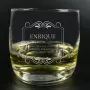 Regalos personalizados: Cristaler&iacute;a personalizada: Vaso de whisky grabado con nombre