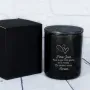 Regalos personalizados: Velas personalizadas: Vela grabada corazones